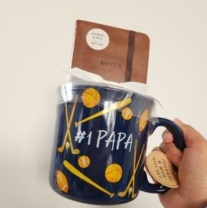 Dads mug and journal gift set